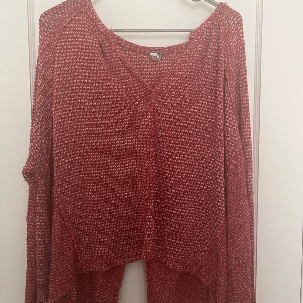 Free People We the Free Split Hem Top